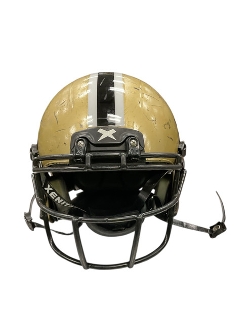 Used Xenith GOLD HELMET FB Helmet Gold LG 11856-S000019619