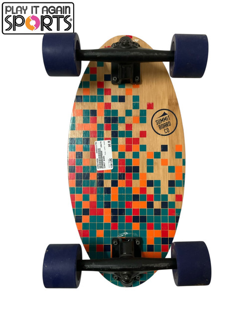 Used SUMMIT BOARD Complete Skateboard Black Long 11792-S000274556