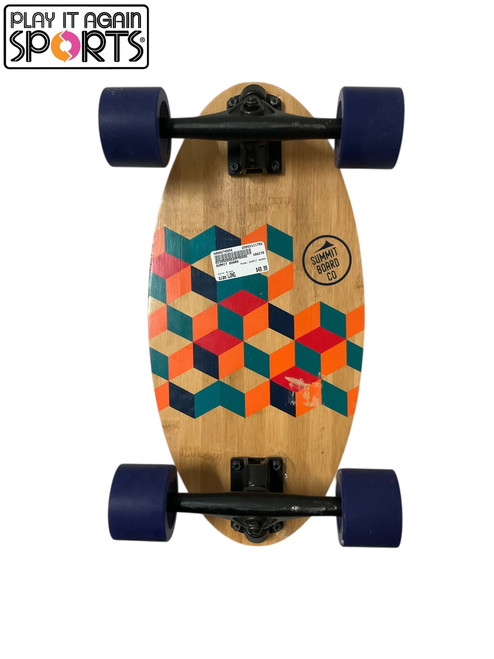 Used SUMMIT BOARD Complete Skateboard Black Long 11792-S000274554