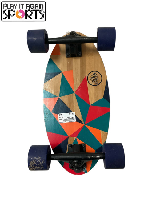 Used SUMMIT BOARD Complete Skateboard Black Long 11792-S000274555