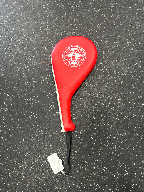 Used THE WORLD TAE KWON DO KICK PAD Martial Arts Blocking Pad Senior 11726-S000281385 Vist Large View of Product Image Which is Used THE WORLD TAE KWON DO KICK PAD Martial Arts Blocking Pad Senior