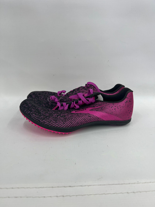 Vist Large View of Product Image Which is Used Brooks Track & Field Cleats Jr Pink Junior 06.5