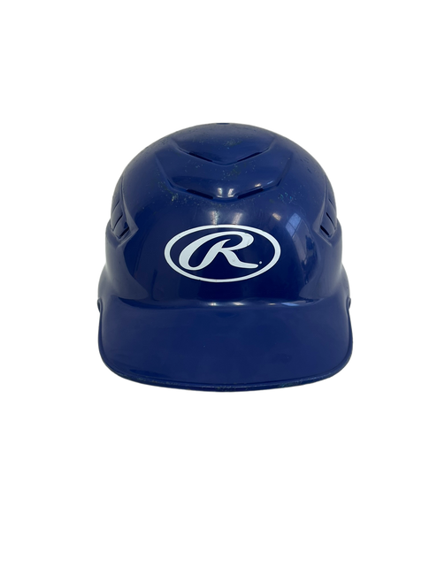 Vist Large View of Product Image Which is Used Rawlings RCFH OSFM Royal Blue Batting Helmet