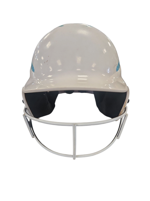 Used SOFTBALL HELMET Batting Helmet w/Mask None SM 11850-S000020332