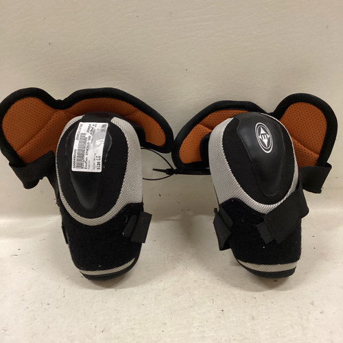 Vist Large View of Product Image Which is Used Easton SYNERGY 300 Lacrosse Arm Pads/Guards White LG