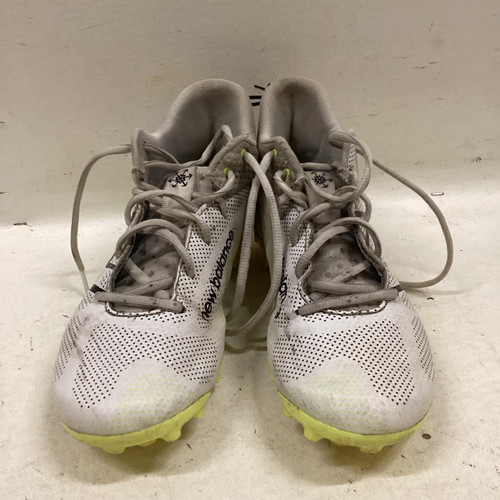 Used New Balance LAX Cleats Boys White Junior 04 11725-S000486052 Vist Large View of Product Image Which is Used New Balance LAX Cleats Boys White Junior 04
