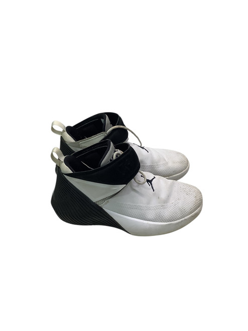 Used Jordan JORDAN WHY NOT ZER0.1 Basketball Shoes Y Black And White Youth 07.5 11347-S000247686