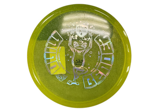 USED Discmania MIND BENDER Disc Golf Mid Range Yellow 180g