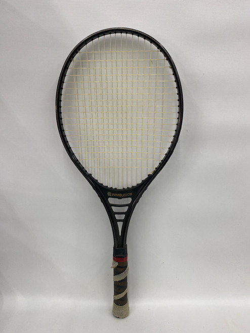 Used WIMBLEDON PRESIDENT PRO Adult Tennis Racquet Black Unknown 11871-S000015417 Vist Large View of Product Image Which is Used WIMBLEDON PRESIDENT PRO Adult Tennis Racquet Black Unknown