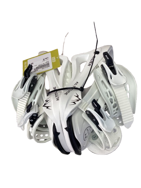 Used Jones ALTITUDE Girls Binding Only White SM 11853-S000121743