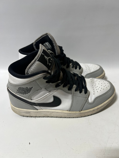 Used Jordan Basketball Shoes M Silver And Black Senior 8 11843-S000014689