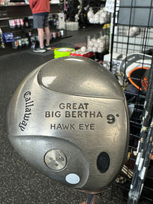 Vist Large View of Product Image Which is Used Callaway GREAT BIG BERTHA HAWK EYE Mens Driver RH 9.0 Degree 11849-S000028192