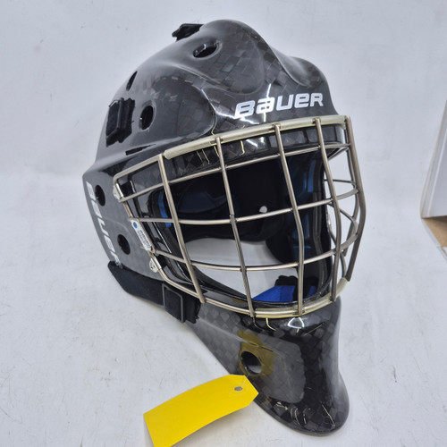 Used Bauer NME10 Senior Goalie Helmet/Mask Black One Size 10589-S000413801
