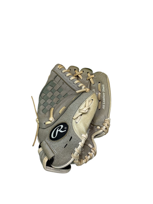 Used Rawlings HIGHLIGHT SERIES BB/SB Glove RH Throw Grey 10 1/2" 11347-S000247739