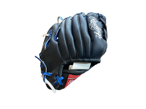 Used Rawlings BB/SB Glove RH Throw Black 9"