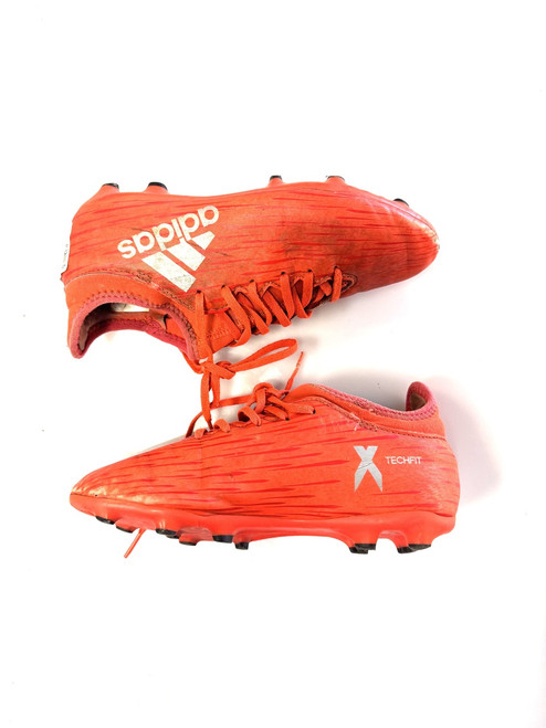 Vist Large View of Product Image Which is Used Adidas Soccer Cleats Red Junior 03 11860-S000291721