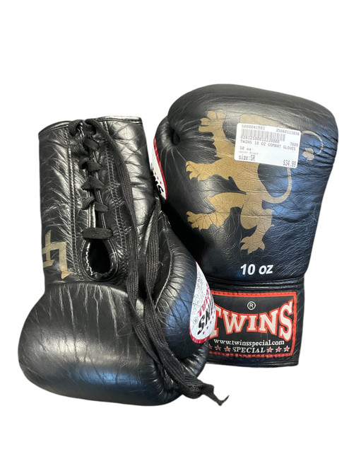 Vist Large View of Product Image Which is Used Boxing Gloves Black Senior 11838-S000041581