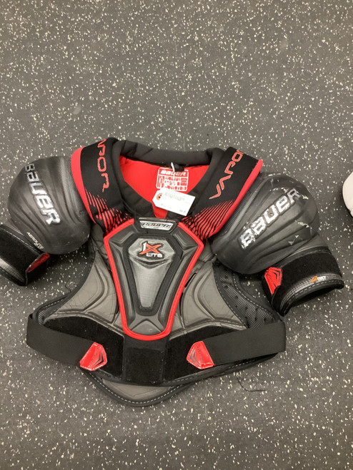 Used Bauer 1X LITE Junior Shoulder Pads LG 11162-S000429242