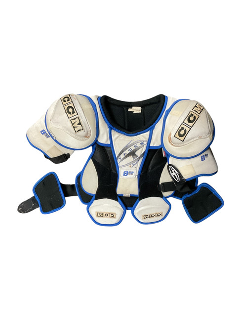 Vist Large View of Product Image Which is Used CCM TACKS 852 Senior Shoulder Pads LG