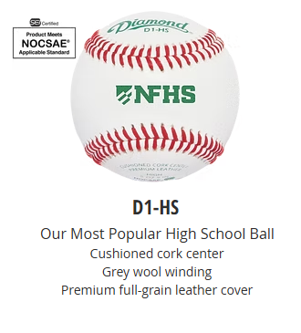 Vist Large View of Product Image Which is New DIAMOND NFHS NOCSAE BB