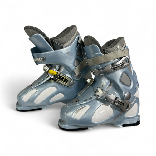 Vist Large View of Product Image Which is Used Atomic 4 Womens DH Ski Boot Sky Blue 265 MP - M08.5 - W09.5