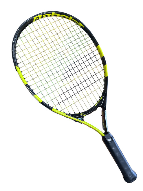 Vist Large View of Product Image Which is Used Babolat NADAL JR21 Junior Tennis Racquet Black 21"