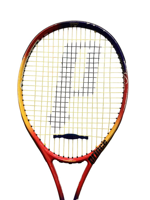 Used Prince REACT Adult Tennis Racquet Red Unknown