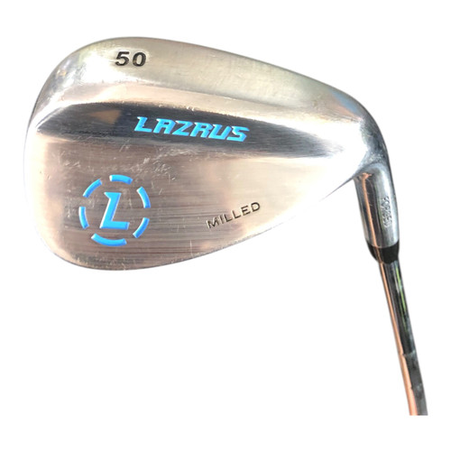 Vist Large View of Product Image Which is Used Lazarus MILLED Golf Wedge Mens RH 50 Degree