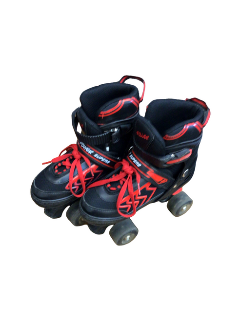 Vist Large View of Product Image Which is Used ROLLER POWER SUPERB Junior Roller Quad Skates Black Junior 03