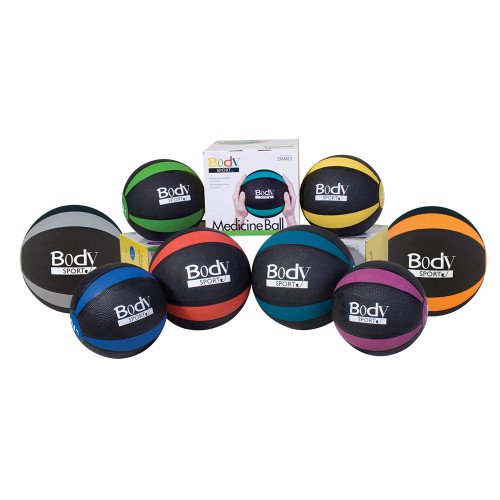 Vist Large View of Product Image Which is BODY SPORT 2LB MEDICINE BALL 11147-BSPZZRMB02