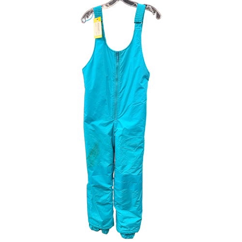 Vist Large View of Product Image Which is Used Snow Bibs Y Teal Junior