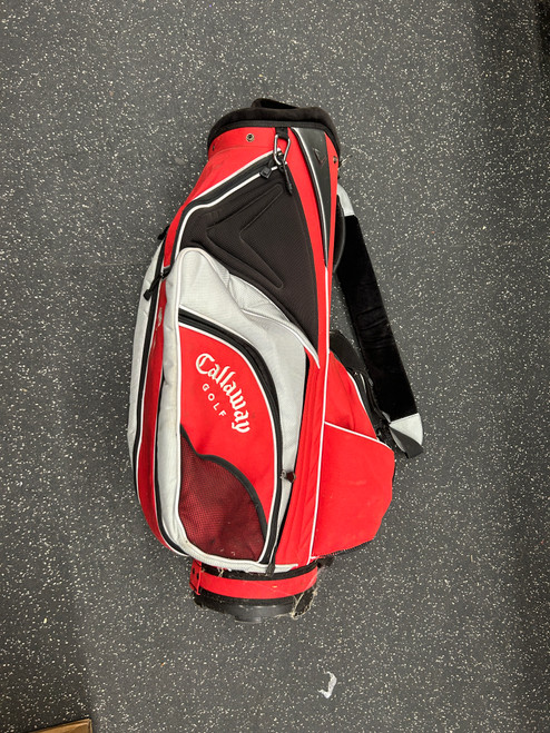 Vist Large View of Product Image Which is Used Callaway 7 WAY Mens Cart Bag Red 11162-S000429308