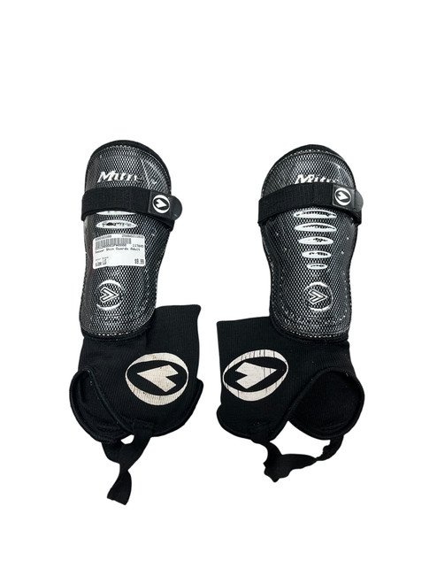 Vist Large View of Product Image Which is Used Soccer Shin Guards Adult Black LG