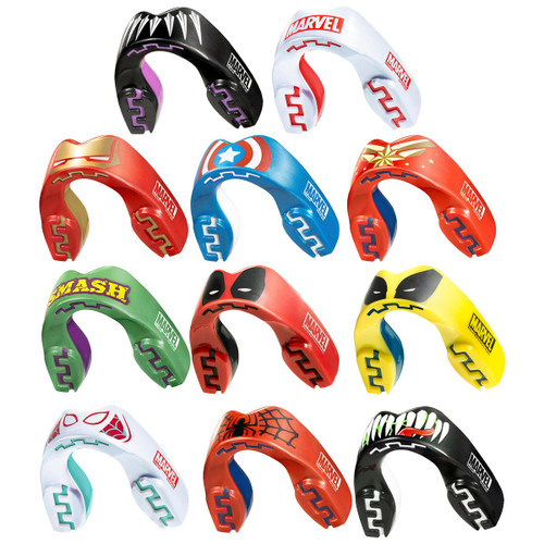 New SafeJawz Marvel Mouthguard 11855-52SMARVEL