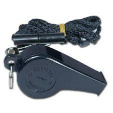 Vist Large View of Product Image Which is New Whistle Plastic w/lanyard