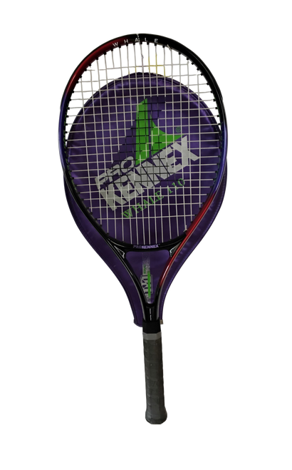 Vist Large View of Product Image Which is Used Pro Kennex WHALE 110 Adult Tennis Racquet Red 4 3/8"