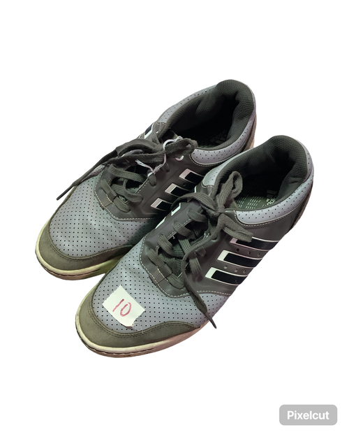 Vist Large View of Product Image Which is Used Adidas Mens Golf Shoes Grey Senior 10