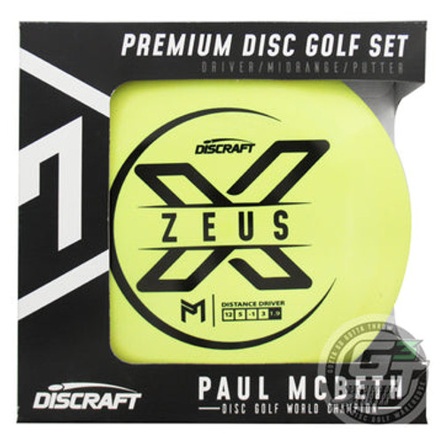 Vist Large View of Product Image Which is New Discraft Paul McBeth Premium Disc Golf Set 3-Pack