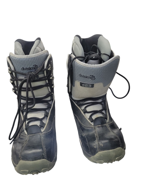 Vist Large View of Product Image Which is Used D23 BOOTS Mens Snowboard Boots Black Senior 11