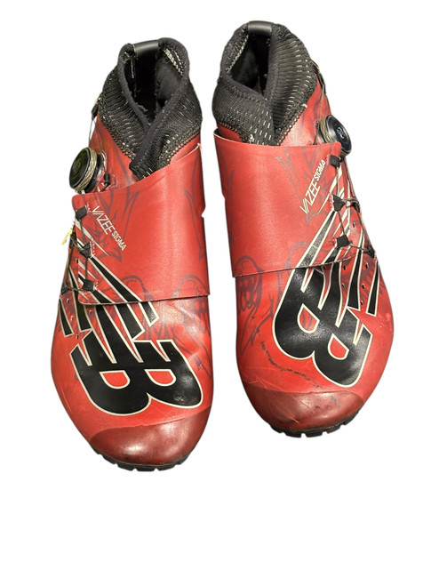 Vist Large View of Product Image Which is Used New Balance Track & Field Cleats Adult Red Senior 11