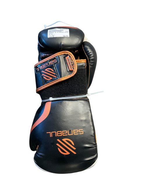 Vist Large View of Product Image Which is Used Sanabul Boxing Gloves Black MD