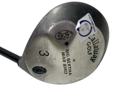 Vist Large View of Product Image Which is Used Callaway BIG BERTHA WAR BIRD Mens Fairway Wood RH 3 Wood 42.75" w/ RCH 96 R-Flex Shaft 11731-S000140006