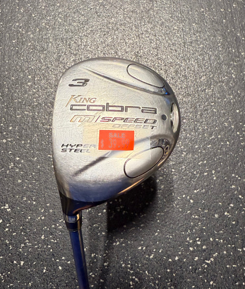 Vist Large View of Product Image Which is Used Cobra KING COBRA M/SPEED 3 WOOD Mens Fairway Wood LH 3 Wood 11285-C000184584