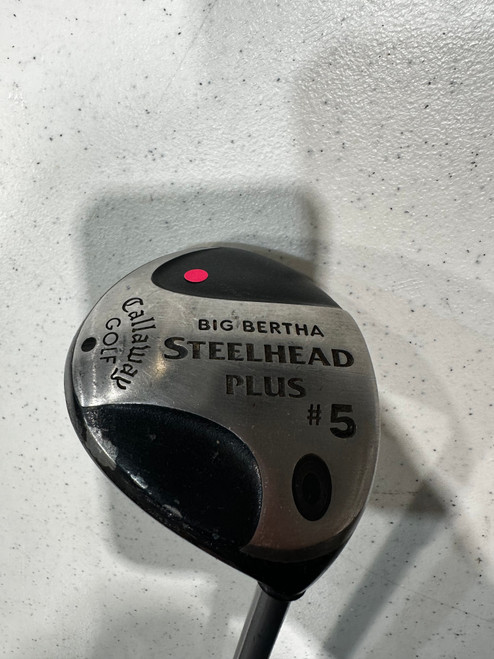Vist Large View of Product Image Which is Used Callaway BB STEELHEAD + Mens Fairway Wood RH 5 Wood 11628-S000179694