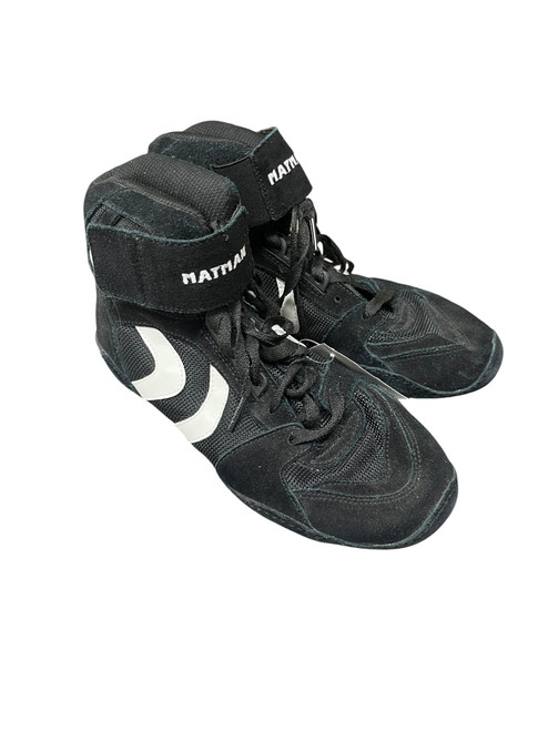 Vist Large View of Product Image Which is Used Matman Wrestling Shoes Black Senior 7 11833-S000163420