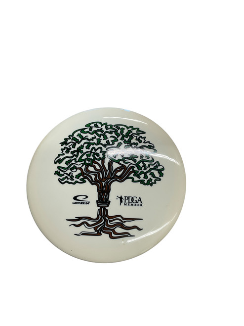 Vist Large View of Product Image Which is Used Latitude 64 LATITUDE 64 TREE DRIVER Disc Golf Driver White