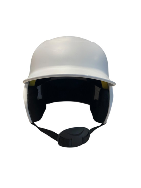 Vist Large View of Product Image Which is Used BoomBah BBHDR Batting Helmet No Mask White M/L