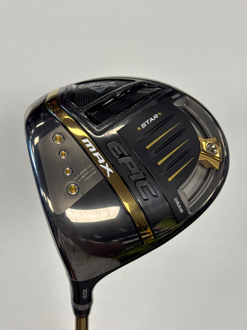 Used Callaway EPIC MAX STAR Mens Driver LH 10.5 Degree 11653-S000185735