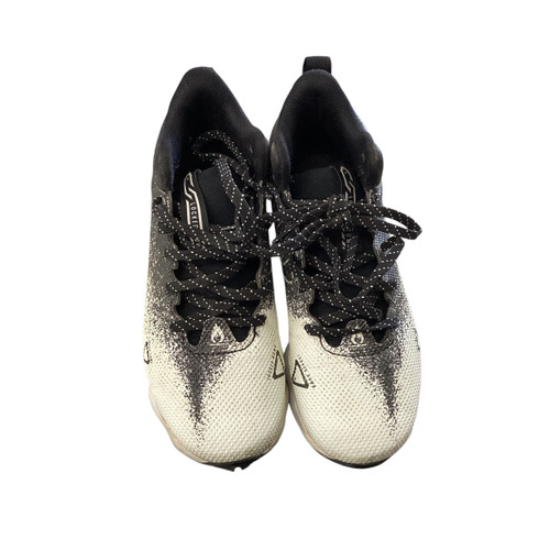 Vist Large View of Product Image Which is Used Under Armour Jr FB Cleats Black And White Junior 03 11760-S000076464