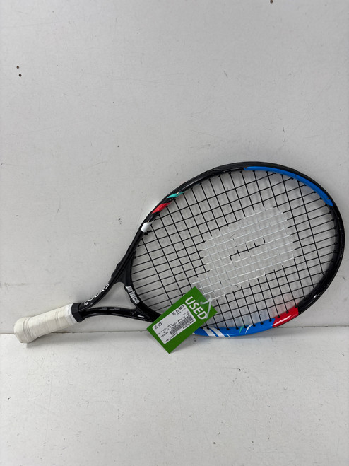 Vist Large View of Product Image Which is Used Prince TOUR.S 19 Junior Tennis Racquet Black 19"